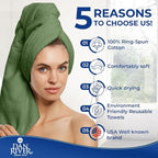 DAN RIVER 8 PC Luxury Bath Towels - Image 5