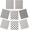 Lucomb 8 Pack Swedish Kitchen Dishcloths, Reusable Dish Cloth Paper Towels by Lucomb