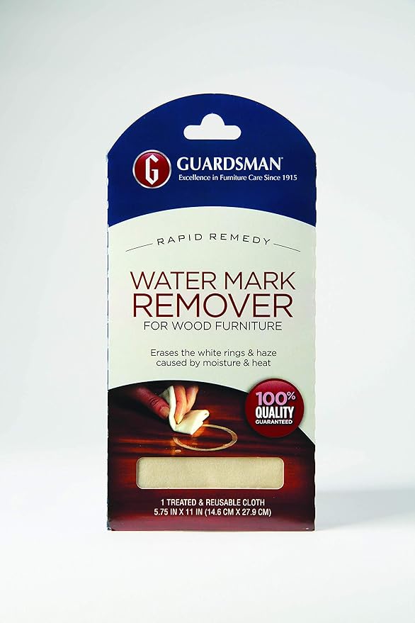 Guardsman Reusable Water Mark Remover Cloth | Wood Cleaner - Image 3