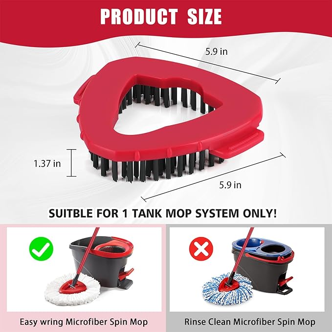 1 Pack Scrub Brush Replacement Head - Image 2