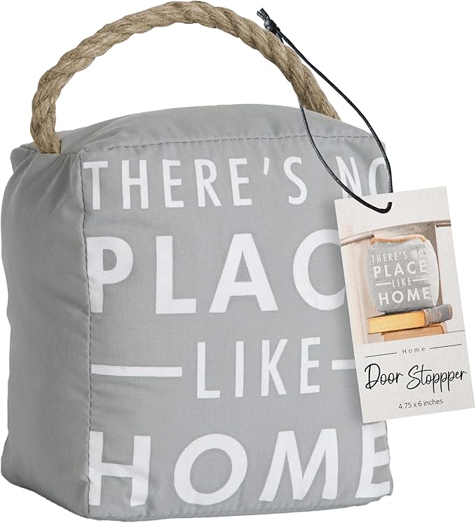 Pavilion "There's No Place Like Home" Canvas Door Stopper by PavilionGiftCompany