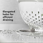 OXO Good Grips 3 QT Plastic Colander - Image 4