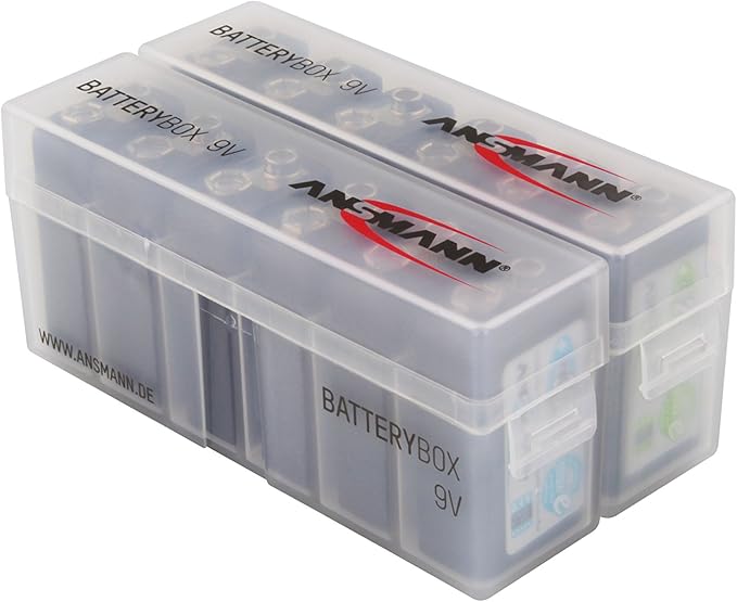 ANSMANN Battery Case for 6x 9V Rechargeable Batteries - Image 5