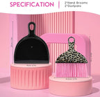 THINKLEARN 2PCS Mini Dustpan and Brush Set, Small Broom and Dustpan Set - Image 5