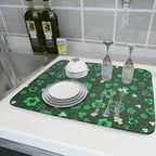 Happy St. Patrick's Day Dish Drying Mat - Image 6