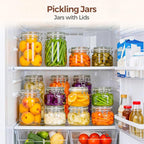 ComSaf 6 Pack 17 oz Glass Jars - Image 5
