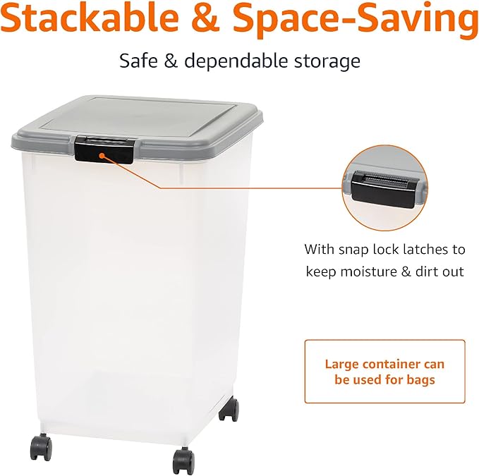 Amazon Basics Airtight Pet Food Storage Container - Image 3