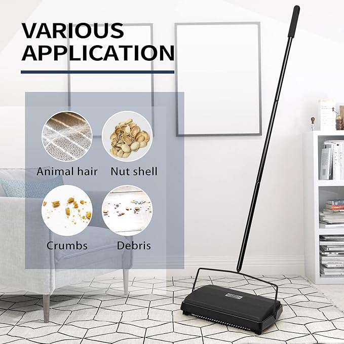 JEHONN Carpet Floor Sweeper Manual - Image 4