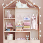 5 Tier Hanging Closet Organizer Separable Hanging Closet Shelves - Image 2