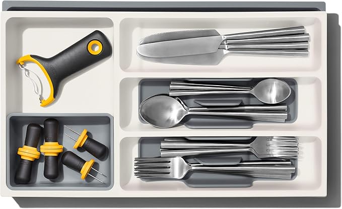 OXO Good Grips Kitchen Drawer, Expandable Utensil Organizer - Image 4