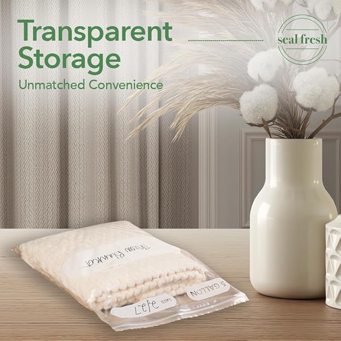 5 Gallon Large Plastic Storage Bags – 18" x 24" – Reusuable XXL Extra Large - Image 7