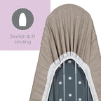 Ironing Board Cover and Pad, 100% Cotton - Image 3