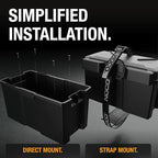 NOCO Snap-Top BG31 Battery Box, Group 24-31 12V Battery Box - Image 4