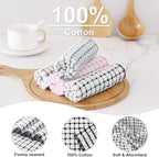 Kitinjoy Cotton 12 Pack Terry Kitchen Towels, 16 x 25 Inches Super Soft and - Image 2