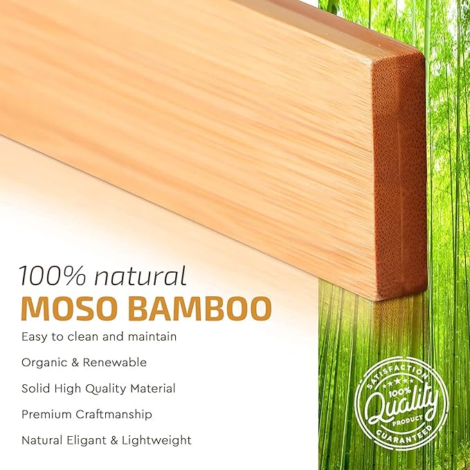 6 Pack Bamboo Drawer Dividers - Image 6