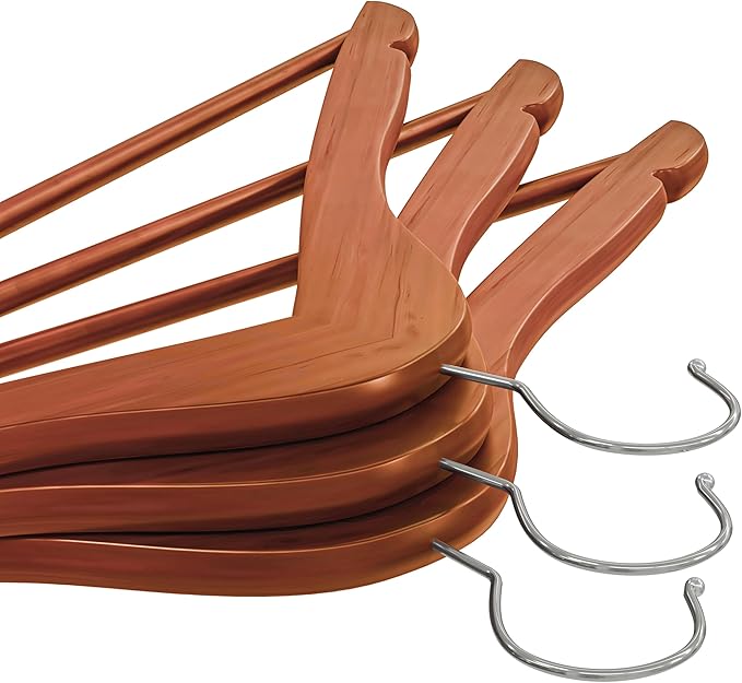 Utopia Home Premium Wooden Hangers 30 Pack - Image 7