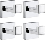 Towel Hooks for Bathrooms, Chrome Polished Towel Hook for Kitchen Bathroom by Delarkusi
