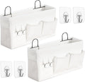 2pcs Large Wall Hanging Storage Bag, Door Closet Linen Fabric Pockets Organizer by HZZTYBRNY