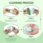 2 Pack Reusable Lint Roller Portable Mini Lint Remover Cat Pet Hair Rollers - Image 6