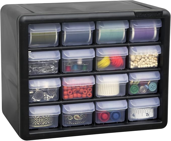 Akro-Mils 16-Drawer Plastic Cabinet - Image 18