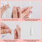 Cotton Swabs, Cotton Makeup Remover Swabs, Eye & Lip Sticks Remover, - Image 4