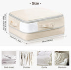 DIMJ Clothes Storage Bag 6 Pack, 19L Compression Storage Bags - Image 2