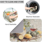 Dish Drying Mats with Hanging Loop - Image 4