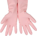 3 Pairs Rubber Cleaning Gloves Latex Free Dishwashing Gloves - Image 2