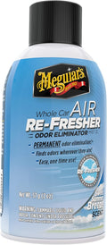 Meguiar's Whole Car Air Refresher, Odor Eliminator Spray Eliminates Strong by Meguiars