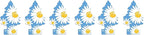 LITTLE TREES 076171673473 Daisy Fields Hanging Paper Tree - Image 2