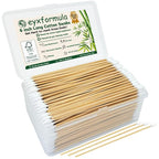 Eyxformula 500 PCS 6 Inch Long Pointed Cotton Swabs by eyxformula