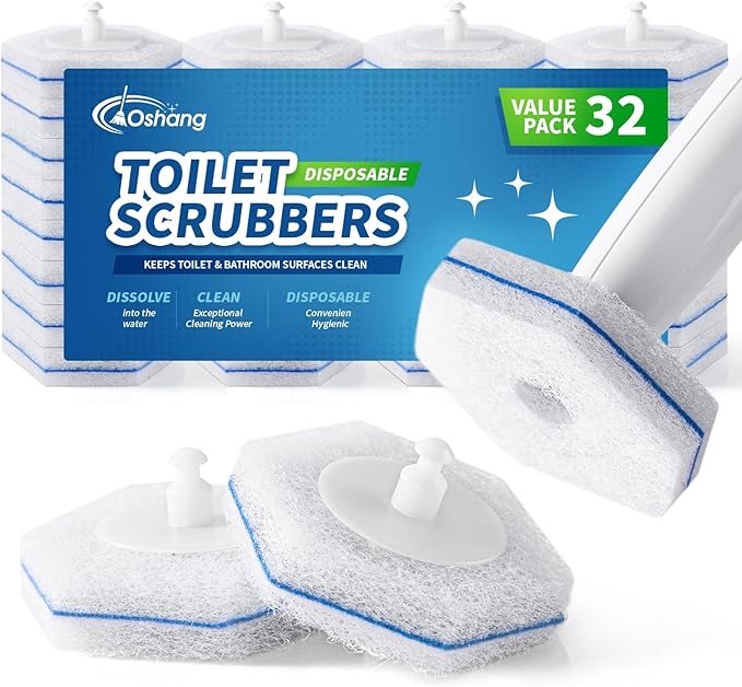Compatible with Clorox Toilet Wand – Disposable Toilet Brush Head Refills by oshang
