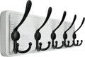 WEBI Coat Rack Wall Mount, Coat Hooks Wall Mounted, Coat Hanger Wall, Wood Hook by WEBI