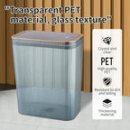 Transparent Trash Can, Bathroom Trash Cans - Image 2