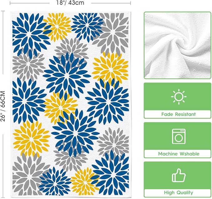 Artoid Mode Stripes Home Sweet Home Boho Spring Kitchen Towels Dish Towels - Image 6