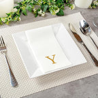 Luxenap 15.8 X 7.9 Inch Linen-Feel Guest Towels, 2000 Lettered Hand Towels - Image 7
