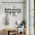 Tatub 29" Rustic Coat Rack Wall Mount - Image 4