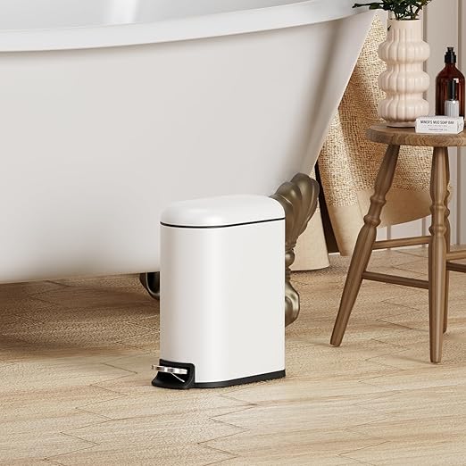 CEROELDA Small Bathroom Trash Can - Image 2