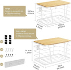 Extra Large 2 Pack Potato and Onion Storage Bins, Potato and Onion Storage - Image 3