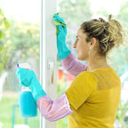 Elgood Reusable Long Sleeve Dishwashing Cleaning Gloves - Image 7
