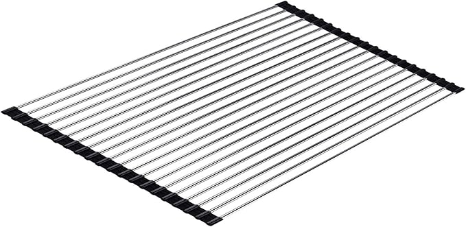 Ahyuan Roll up Dish Drying Rack Over The Sink Kitchen Roll up Sink Drying Rack by Ahyuan