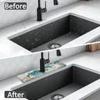 15" X 5.5" Kitchen Sink Splash Guard Faucet Mat Sea Turtles Super Absorbent - Image 6