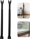 Sliding Door Security Bar, Door Jammer 2-in-1 Adjustable, Door Stoppers by GuardDogSecurity