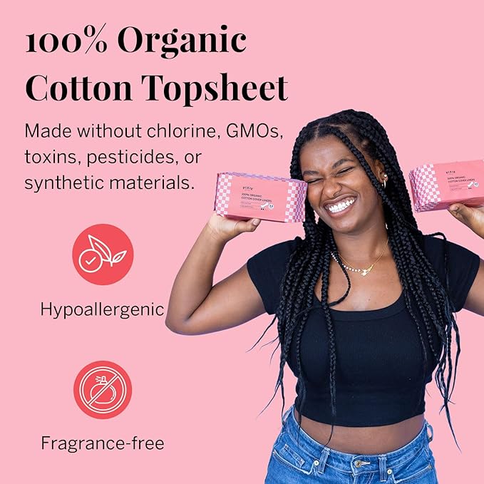 Pixie Organic Cotton Panty Liners - Image 2