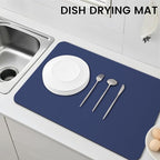 WISELIFE Dish Drying Mat Super Absorbent Drying Mat Large Dish Drying Mats - Image 6