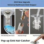 Bathroom Sink Stopper Hair Catcher - Image 4