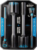 BlenderBottle 2-in-1 Shaker Bottle and Straw Cleaning Brush, 2 Pack by BlenderBottle