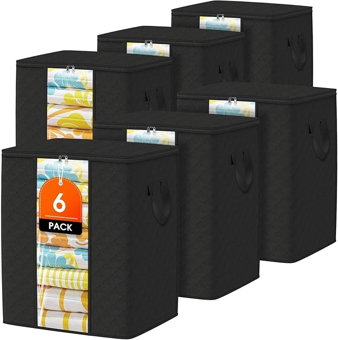 Clothes Storage Bags, 80L Large Capacity Containers by Unknown