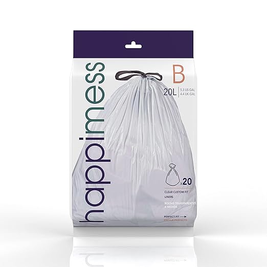 happimess 5.3 Gallon Drawstring Trash Bags, Heavy Duty LDPE Liners - Image 9