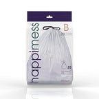 happimess 5.3 Gallon Drawstring Trash Bags, Heavy Duty LDPE Liners - Image 9
